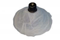 Campana de cristal Murano Blanco