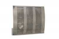 Extractor para pared con frente de acero.