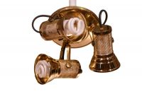 Centro direccionable metal 3 luces